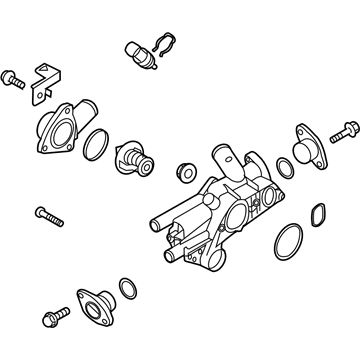 Kia 256002G010 Control Assembly-COOLANT