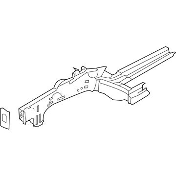 Kia 646023R500 Member Assembly-Front Side