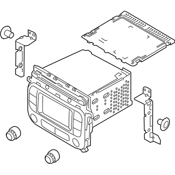 Kia 96170A7471WK Audio Assembly