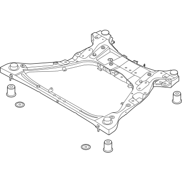 Kia 62405R0000 CROSSMEMBER COMPL