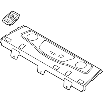 Kia 856203T270AYK Trim Assembly-Package Tray