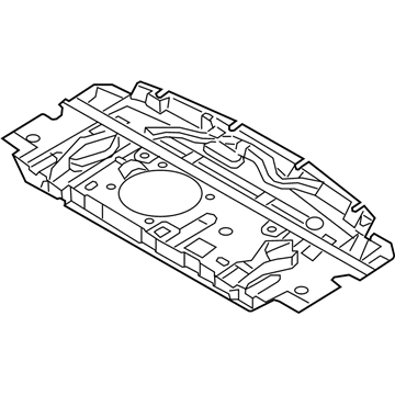 Kia 842803T000 Pad-Rear Package Tray