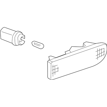 Kia 923043F050 Lamp Assembly-Front Side Marker