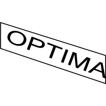 2006 Kia Optima Emblem - 863102G100