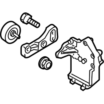 Kia 977023F000 Bracket Assembly-Compressor Mounting