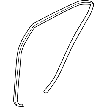 Kia Optima Hybrid Door Seal - 831102T000