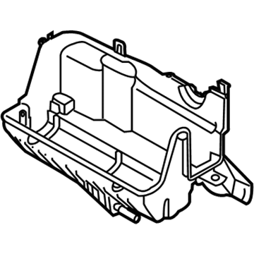 Kia 971371M100 Case-Heater & EVAPORATOR Lower