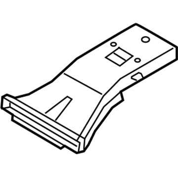 Kia 973753T000 Duct Assembly-Rear,RH