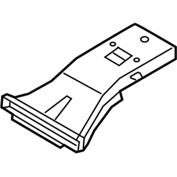 Kia 973653T000 Duct Assembly-Rear,LH