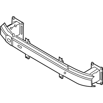 Kia 865303W000 Rail Assembly-Front Bumper