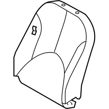 Kia 884001G851AGK Back Assembly-Front Seat