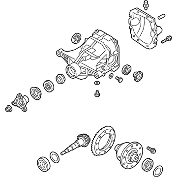 Kia 530004J027 Carrier Assembly-DIFFERE