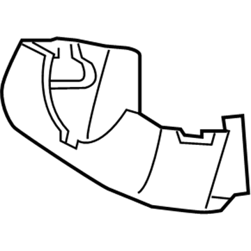 Kia 848523E000WK SHROUD-Steering Column