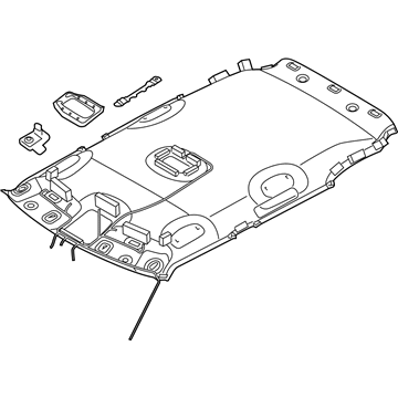 Kia 85310G5080HGC Headlining Assembly