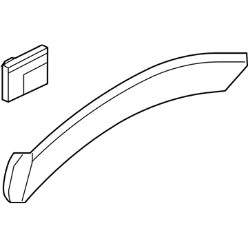 Kia 87742C6000 GARNISH Assembly-Quarter Sid