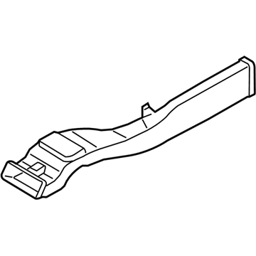 Kia 970203F000 Duct Assembly-Rear Air Ventilator