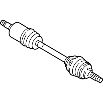 Kia Rio Axle Shaft - KK38825600A