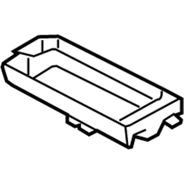 Kia 972582G000 Insulation-Heater Lower