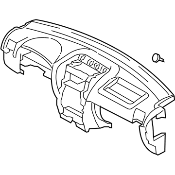 Kia 847103E010GW Crash Pad Assembly