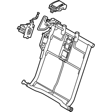 Kia 89410Q5010 Frame Assembly-Rr Seat B