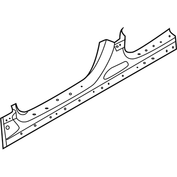 Kia 71312J6D00 Panel-Side SILL OUTR