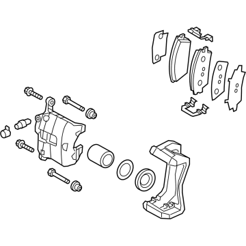 2022 Kia Seltos Brake Caliper - 58110J9000