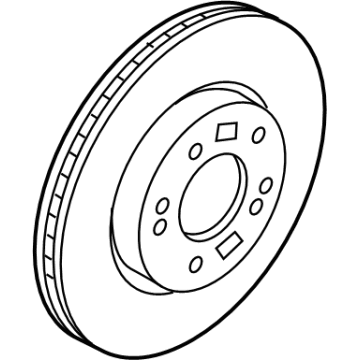 2024 Kia Seltos Brake Disc - 517123X000