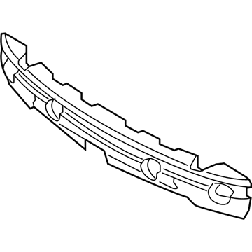 Kia 866203F550 Absorber-Rear Bumper Energy