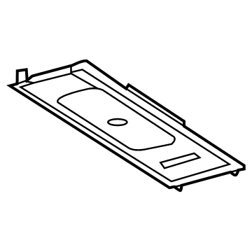 Kia 84631K0000 Mat-Console Tray