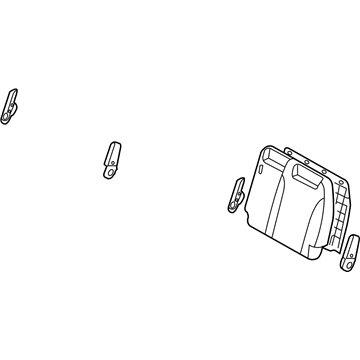 Kia 893004D131KS4 Back Assembly-3RD LH