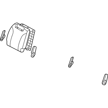 Kia 894004D141CS2 Back Assembly-3RD RH