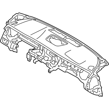 Kia 847103T710WKO Crash Pad Assembly-Main