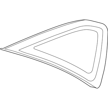 Kia 878101M510 Glass Assembly-Quarter Fixed