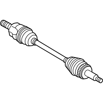 Kia 496011U500 Shaft Assembly-Drive Rear