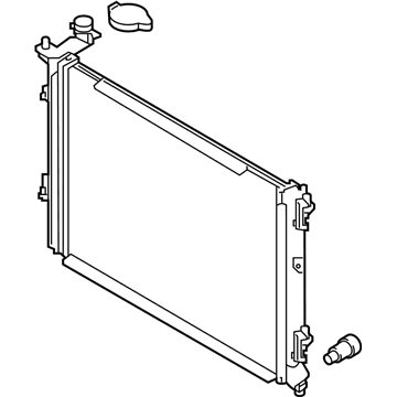 Kia 253103T200 Radiator Assembly