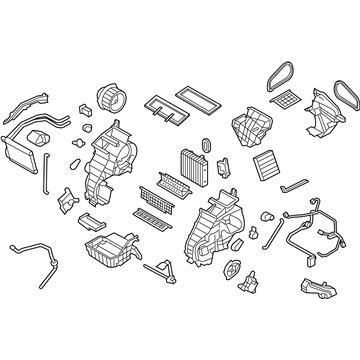 Kia 971002K200 Heater Complete