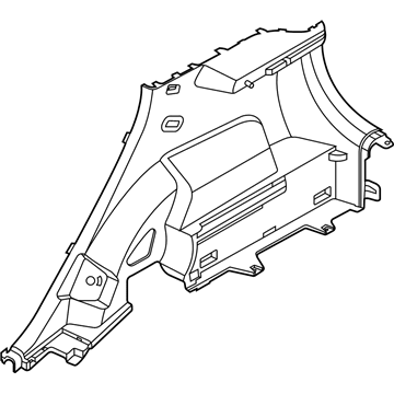 Kia 85740K0000WK Trim Assembly-Luggage Si