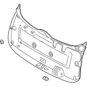 Kia 81710S9310WK Trim Assembly-Tail Gate