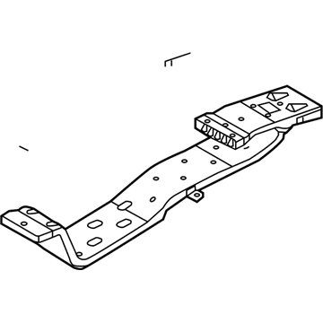 Kia 97371C6100 Duct-Rear Heating A