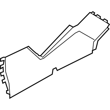 Kia 846203W010WK Panel Assembly-Floor CONSO