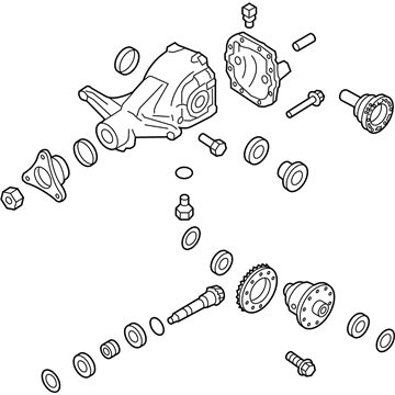 Kia 530004F000 Carrier Assembly-Differential