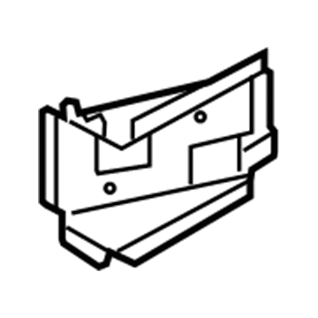 Kia 64125A9000 Reinforcement Assembly-FEM Mounting