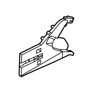 Kia 83472K0000 RETAINER-Rr Dr Latch