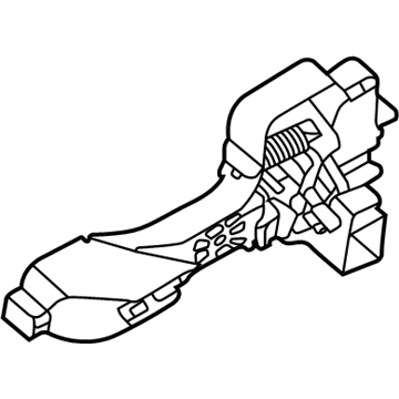 Kia 83655K0000 Base Assembly-Rr Dr O/S