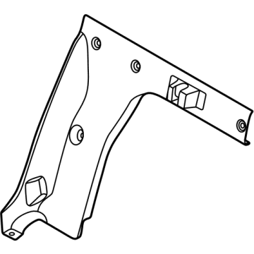 Kia 85788L3000 Trim-Partition Side