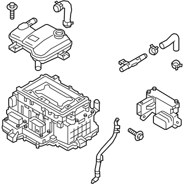 Kia 366002B111 Hpcu Reservoir Module