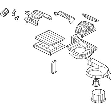 Kia 971002G140 Blower Unit