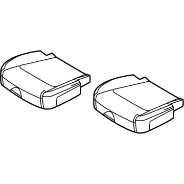 Kia 89200P2570MRL Cushion Assembly-2ND Sea