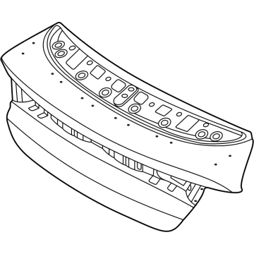 Kia 69200L2010 Panel Assembly-Trunk Lid