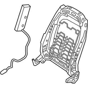 Kia 88410H9020 Frame Assembly-Front Seat B